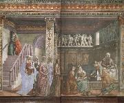 Domenicho Ghirlandaio, Geburt Marias